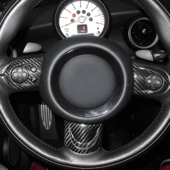 3Pcs/Set Steering Wheel Trim Cover Carbon Fiber For BMW MINI Cooper Popular Accessories Durable Useful Practical
3Pcs/Set Steering Wheel Trim Cover Carbon Fiber For BMW MINI Cooper Popular Accessories Durable Useful Practical