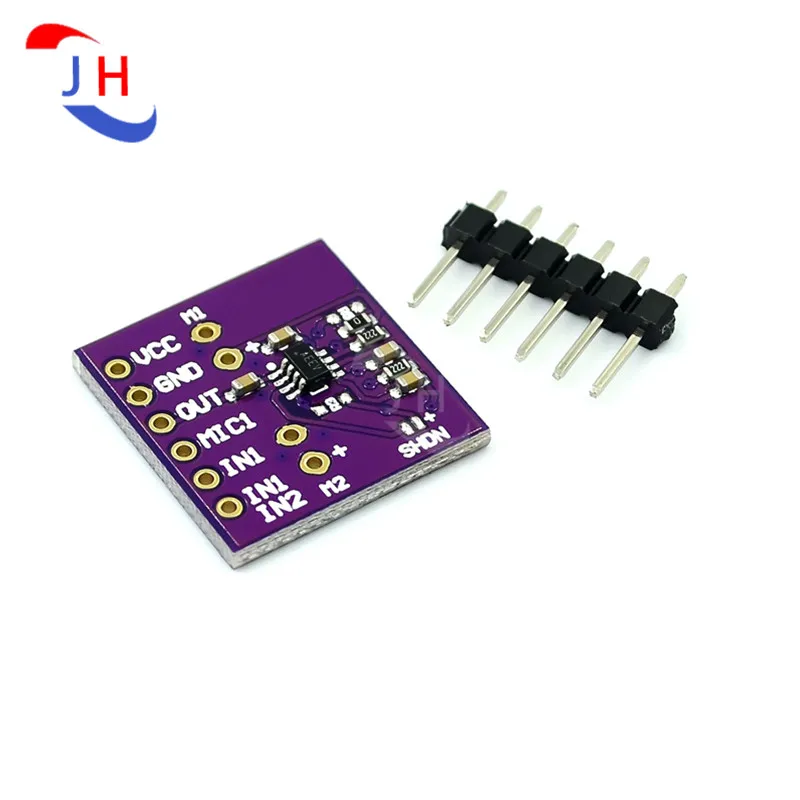 Микрофонный усилитель MAX9813H MAX9812 с фиксированным коэффициентом усиления, встроенный модуль смещения MAX9812, 1 шт.
Микрофонный усилитель MAX9813H MAX9812 с фиксированным коэффициентом усиления, встроенный модуль смещения MAX9812, 1 шт.