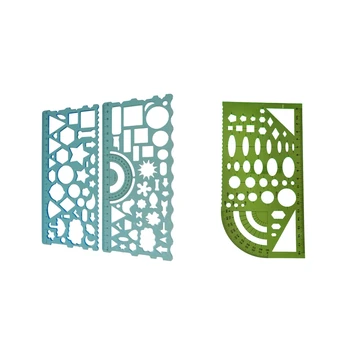 2 Set Plastic Hollow Students Geometric Template Student Ruler Set Color:Green;Orange;Red;Blue(Send Ranly) & Clear Green
2 Set Plastic Hollow Students Geometric Template Student Ruler Set Color:Green;Orange;Red;Blue(Send Ranly) & Clear Green