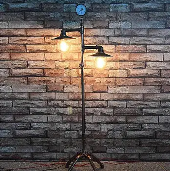 Creative Loft Standing Lamp Lights American Country Vintage Water Pipe Industrial Floor Lamp For Bedroom Living Room Bar E27
Creative Loft Standing Lamp Lights American Country Vintage Water Pipe Industrial Floor Lamp For Bedroom Living Room Bar E27