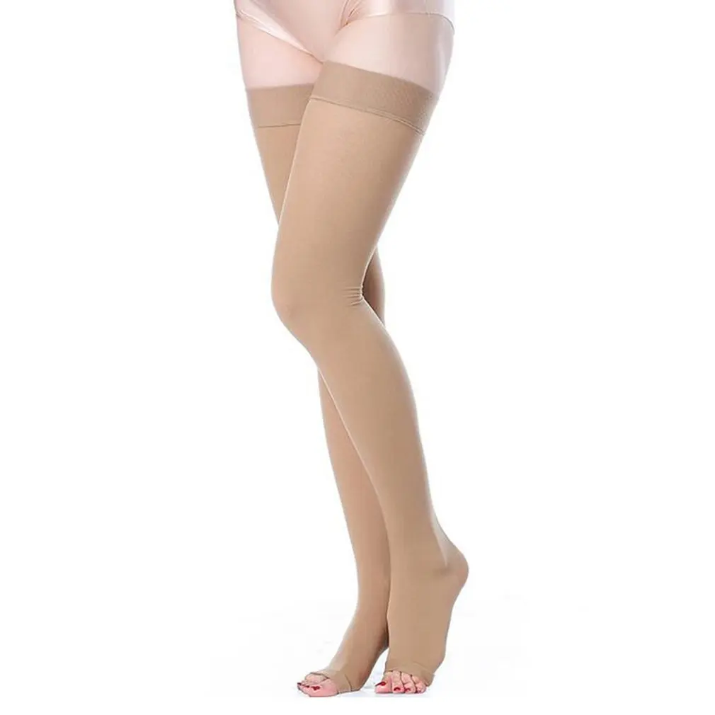 1 Pair/SET 20-30mmHg Calf Length Cover Toe Compression Socks Medical Care Sock Comfortable Anti-fatigue Compression Socks
1 Pair/SET 20-30mmHg Calf Length Cover Toe Compression Socks Medical Care Sock Comfortable Anti-fatigue Compression Socks