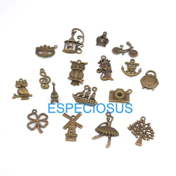 10pcs DIY Jewelry Accessory Anti-brozen Alloy pendant Necklace Making Department Retro Pendant Mix Design Cartoon Metal Charm
10pcs DIY Jewelry Accessory Anti-brozen Alloy pendant Necklace Making Department Retro Pendant Mix Design Cartoon Metal Charm