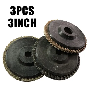 3pcs 75mm 3-Inch Flap Sanding Disc Angle Grinder Discs Metal Grinding Wheel Efficient And Low Consumption
3pcs 75mm 3-Inch Flap Sanding Disc Angle Grinder Discs Metal Grinding Wheel Efficient And Low Consumption