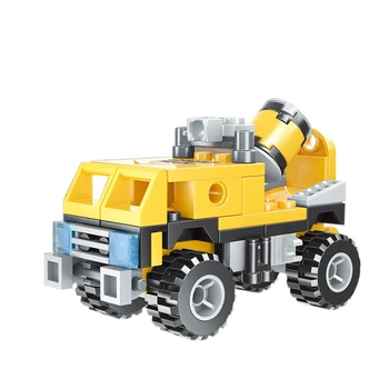DIY Toys ,Transformation Engineering Vehicles, Building Blocks, Infrastructure, Crazy Building Blocks, Children's Puzzle 802C
DIY Toys ,Transformation Engineering Vehicles, Building Blocks, Infrastructure, Crazy Building Blocks, Children's Puzzle 802C