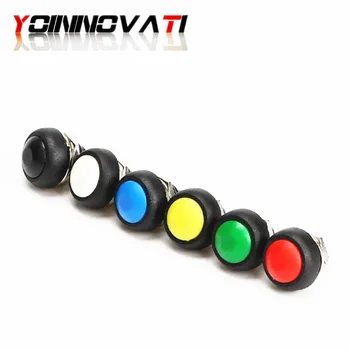 100PCS 6 Colours mini non locking push button switch PBS-33B waterproof switch 12mm reset button switch
100PCS 6 Colours mini non locking push button switch PBS-33B waterproof switch 12mm reset button switch