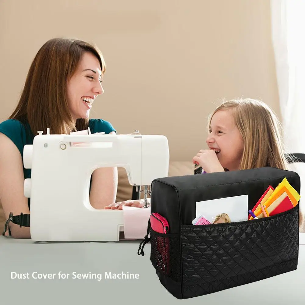 Sewing Machine Dust Protective Cover Cloth Storage Bag With Pockets For Sewing Machine And Accessories Water-resistant Nylon New
Sewing Machine Dust Protective Cover Cloth Storage Bag With Pockets For Sewing Machine And Accessories Water-resistant Nylon New