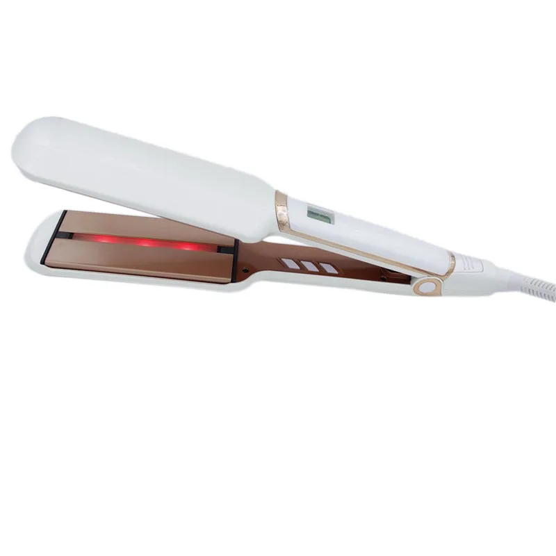 Straightener Infrared Hair Care Ion Straightener MCH Fast Heating Tourmaline Ceramic and Infrared Dual Plates LCD Hair Iron EU P 
Straightener Infrared Hair Care Ion Straightener MCH Fast Heating Tourmaline Ceramic and Infrared Dual Plates LCD Hair Iron EU P