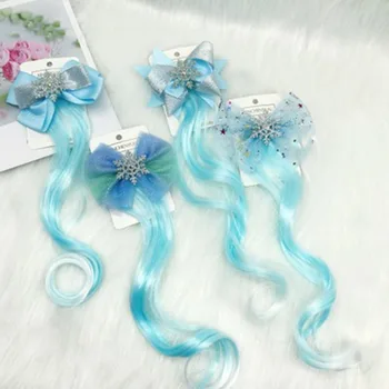 Fashion Children Wig Hairpin Mesh Shiny Stars Dovetail Bow Tie Snowflake Girls Kids Hair Clips Barrettes Hair Accessories
Fashion Children Wig Hairpin Mesh Shiny Stars Dovetail Bow Tie Snowflake Girls Kids Hair Clips Barrettes Hair Accessories