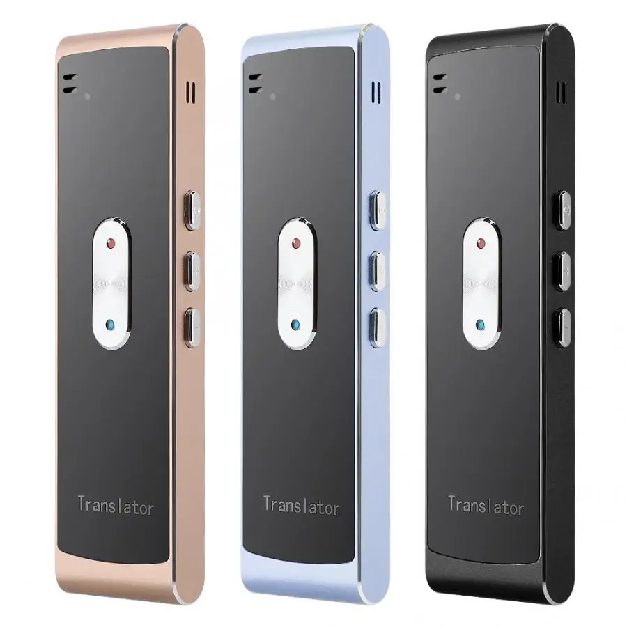 Portable Intelligent Translator Multi Language Two-Way Real Time Voice Text Translation Pocket Device Wireless Bluetooth T8S
Portable Intelligent Translator Multi Language Two-Way Real Time Voice Text Translation Pocket Device Wireless Bluetooth T8S