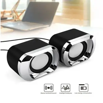 USB Mini Multimedia Phone Subwoofer Home Office Stereo Speakers Laptop Desktop Computer Speakers
USB Mini Multimedia Phone Subwoofer Home Office Stereo Speakers Laptop Desktop Computer Speakers