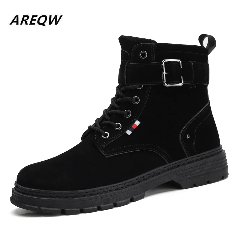 2019 Autumn and Winter New Trend British Style Fashion Wild Boots Men's Flat Solid Color Non-slip Martin Boots Men's Boots
2019 Autumn and Winter New Trend British Style Fashion Wild Boots Men's Flat Solid Color Non-slip Martin Boots Men's Boots