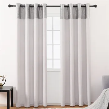 Morgan Blackout Curtains for Living Room High Shading Effect 1 Panel Imitation Hemp Stitching Fashion Kitchen Bedroom Window Use
Morgan Blackout Curtains for Living Room High Shading Effect 1 Panel Imitation Hemp Stitching Fashion Kitchen Bedroom Window Use