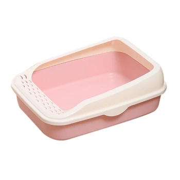 Cat Litter Box Anti-Splashing Full Semi-Closed Cat Litter Basin Cat Toilet Heightened Square
Cat Litter Box Anti-Splashing Full Semi-Closed Cat Litter Basin Cat Toilet Heightened Square