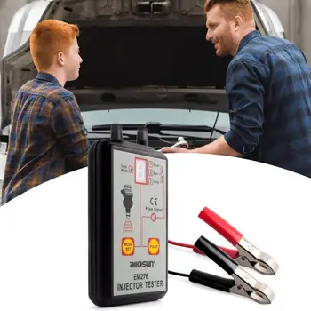 New EM276 Professional Injector Tester 12V Fuel Injector Tester 4 System Pluse EM276 Fuel nozzle Mode Scan tester injection S6N2
New EM276 Professional Injector Tester 12V Fuel Injector Tester 4 System Pluse EM276 Fuel nozzle Mode Scan tester injection S6N2