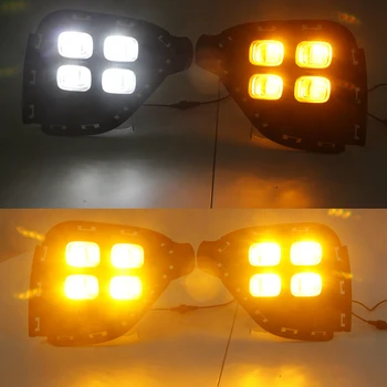 Daytime Running Light DRL LED Fog Lamp Cover With Yellow Turning Signal Functions For Hyundai Creta IX25
Daytime Running Light DRL LED Fog Lamp Cover With Yellow Turning Signal Functions For Hyundai Creta IX25