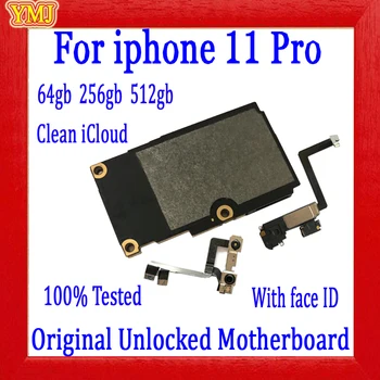 Factory unlocked for iphone 11 PRO motherboard with/without Face ID,free iCloud for iphone11 pro with IOS System Logic board
Factory unlocked for iphone 11 PRO motherboard with/without Face ID,free iCloud for iphone11 pro with IOS System Logic board
