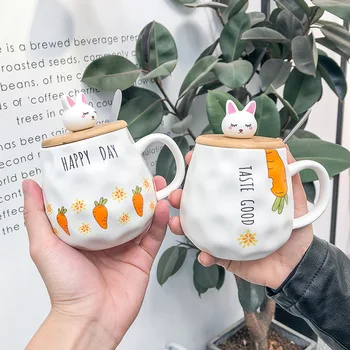 Net red cartoon radish rabbit with cover and spoon ceramic cup ins men's and women's business Mug water cup small fresh cup
Net red cartoon radish rabbit with cover and spoon ceramic cup ins men's and women's business Mug water cup small fresh cup