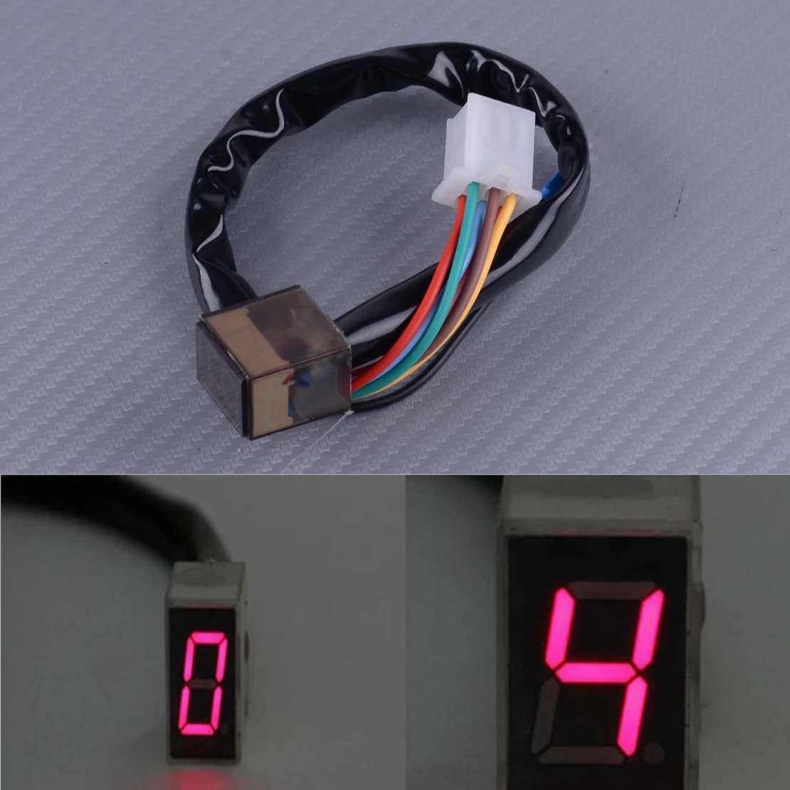 DWCX Universal 12V Waterproof 5 Speed Refit Motorcycle Gauge Shift Lever Digital Gear Indicator Lever Sensor LED Display
DWCX Universal 12V Waterproof 5 Speed Refit Motorcycle Gauge Shift Lever Digital Gear Indicator Lever Sensor LED Display