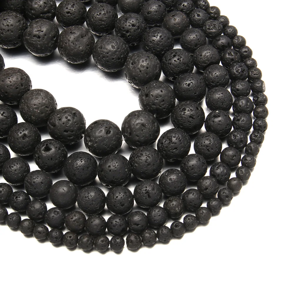 Natural Stone Lava Volcanic Stone Beaded Round shape Loose Spacer Bead for Jewelry Making DIY Bracelet Necklace Accessories
Natural Stone Lava Volcanic Stone Beaded Round shape Loose Spacer Bead for Jewelry Making DIY Bracelet Necklace Accessories
