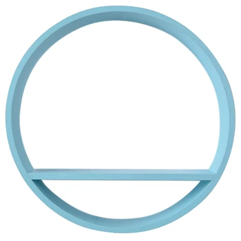 Wooden Round Floating Shelf Round Organizer Home Storage Display Rack Holder Shelf Wall Decor Blue
Wooden Round Floating Shelf Round Organizer Home Storage Display Rack Holder Shelf Wall Decor Blue