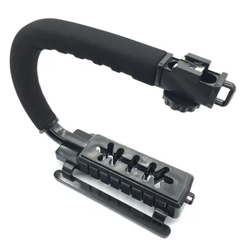 C Shaped Holder Grip Video Handheld Gimbal Stabilizer for DSLR Nikon Canon Sony Camera and Light Portable Steadicam for Gopro
C Shaped Holder Grip Video Handheld Gimbal Stabilizer for DSLR Nikon Canon Sony Camera and Light Portable Steadicam for Gopro