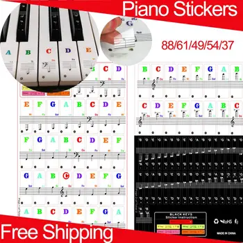 Piano Sticker Electronic Keyboard Sticker Color Piano Letter Notes Sticker Hand Roll Piano Transparent Notation Stickers
Piano Sticker Electronic Keyboard Sticker Color Piano Letter Notes Sticker Hand Roll Piano Transparent Notation Stickers
