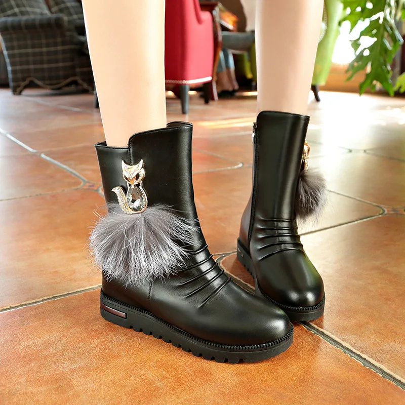 Elevator Martin Boots Women's 2019 Autumn And Winter New Style WOMEN'S Shoes Korean-style Anti-slip Warm Tube Snow Boots Women's
Elevator Martin Boots Women's 2019 Autumn And Winter New Style WOMEN'S Shoes Korean-style Anti-slip Warm Tube Snow Boots Women's