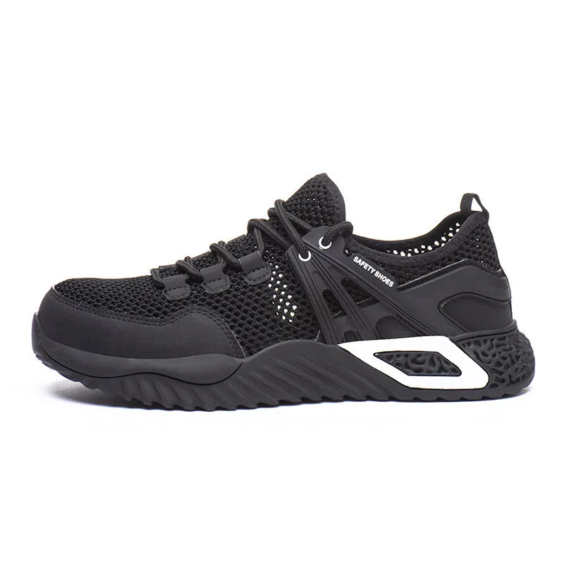 Men's Protective Shoes, Breathable Safety Shoes, Lightweight, Drop-Proof, Work, Puncture-Proof Safety Boots, Men's Casual Shoes image 3