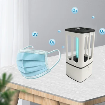 Portable UVC Lamp Sterilizer Germicidal UV Lamp Ultraviolet Disinfection Lamp UVC+Ozone 5V 1000mA USB Rechargeable 
Portable UVC Lamp Sterilizer Germicidal UV Lamp Ultraviolet Disinfection Lamp UVC+Ozone 5V 1000mA USB Rechargeable