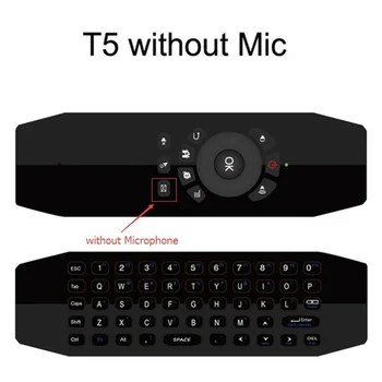 T5 Mic 2.4G Wireless Fly Air Mouse Keyboard IR Remote For Android TV Box PC Multifunction Remote Controller
T5 Mic 2.4G Wireless Fly Air Mouse Keyboard IR Remote For Android TV Box PC Multifunction Remote Controller