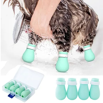 Cat Shoes Using for Bath Washing Claw Boots Foot Cover Anti-bite Protector Adjustable Cat Paw Nails Shoes Boots Anti-Scratch
Cat Shoes Using for Bath Washing Claw Boots Foot Cover Anti-bite Protector Adjustable Cat Paw Nails Shoes Boots Anti-Scratch