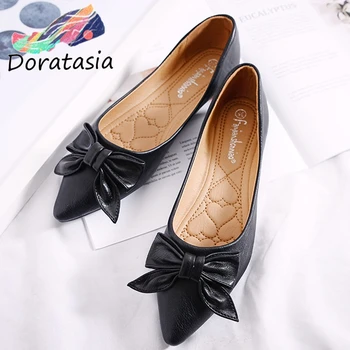DORATASIA Sweet butterfly-knot Date Flats Spring Elegant Shallow Single Flats Women Casual Pointed Toe Low Heel Shoes Woman
DORATASIA Sweet butterfly-knot Date Flats Spring Elegant Shallow Single Flats Women Casual Pointed Toe Low Heel Shoes Woman