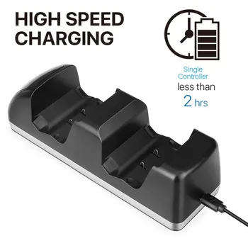 Quick Charger Dual Dock Controller Charger Station Stand Rechargeable Battery for Xbox One/S/X Controller Gamepad
Quick Charger Dual Dock Controller Charger Station Stand Rechargeable Battery for Xbox One/S/X Controller Gamepad