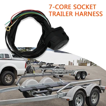 Convenient Replace Car Accessories Pre-wired 7 Pin Electric Trailer Electric Towbar Socket Set for Tow Wiring Light
Convenient Replace Car Accessories Pre-wired 7 Pin Electric Trailer Electric Towbar Socket Set for Tow Wiring Light