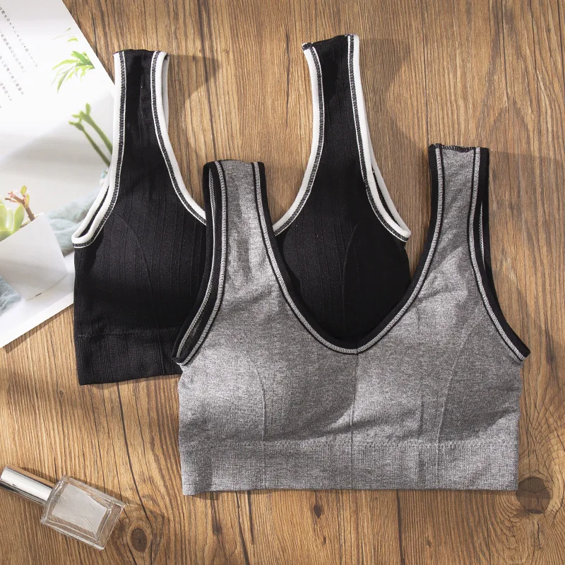 Molded vest Woman Sports Bra Push Up Active Wear Tops Gym Brassiere Yoga Running underwear Fitness sport Bras
Molded vest Woman Sports Bra Push Up Active Wear Tops Gym Brassiere Yoga Running underwear Fitness sport Bras
