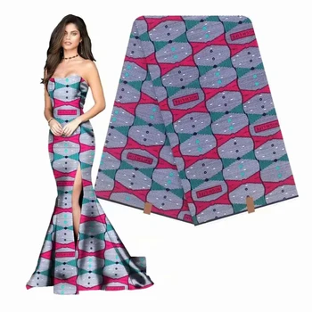African Cotton Wax Printed Ankara Fabric For Craft Making Dresses Skirts /African Fabrics Kitenge Tissues Africain Pagne Y-281
African Cotton Wax Printed Ankara Fabric For Craft Making Dresses Skirts /African Fabrics Kitenge Tissues Africain Pagne Y-281