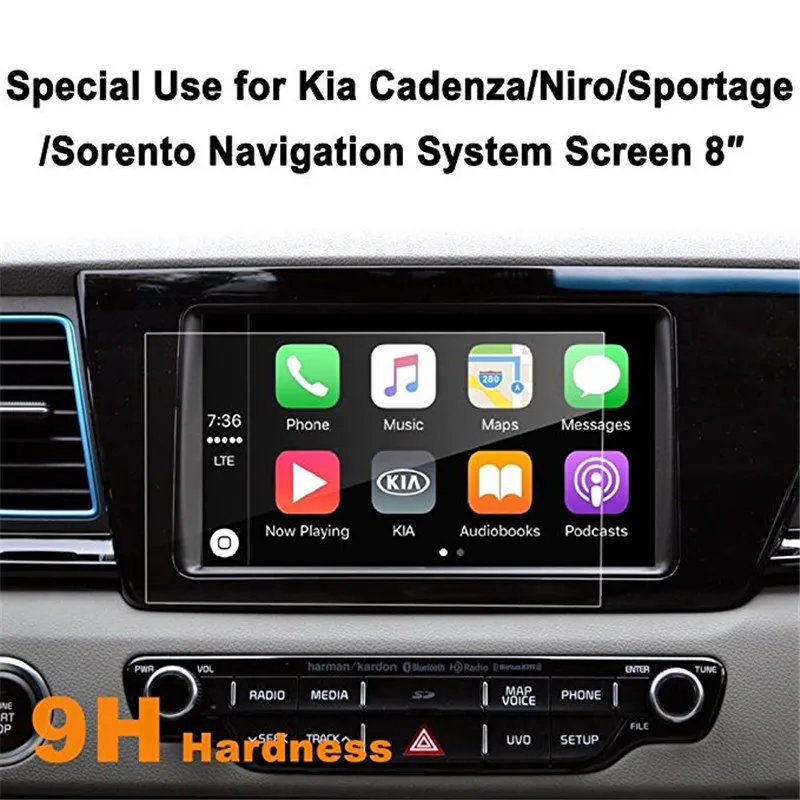 Car Tempered Glass Navigation Infotainment Center Touch Screen Protector for Kia Cadenza NIRO Sportage Sorento 8 Inch
Car Tempered Glass Navigation Infotainment Center Touch Screen Protector for Kia Cadenza NIRO Sportage Sorento 8 Inch