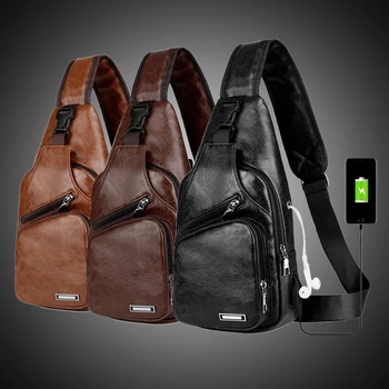 Men Leather Chest Bag 3PC/Lot Male Casual Functional Fanny Waist Bag Money Phone Belt Bag Sports Usb Chest Bag Belt Pack Outdoor 
Men Leather Chest Bag 3PC/Lot Male Casual Functional Fanny Waist Bag Money Phone Belt Bag Sports Usb Chest Bag Belt Pack Outdoor