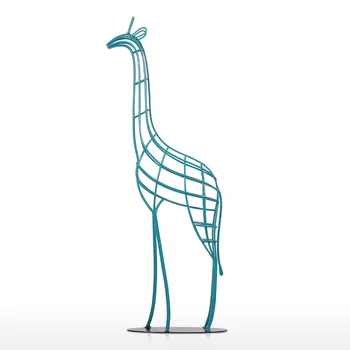 Giraffe Iron Statue 20.8 inches Handmade Iron African Giraffe Statue Modern Sculpture Animal Figurine for Home Decor
Giraffe Iron Statue 20.8 inches Handmade Iron African Giraffe Statue Modern Sculpture Animal Figurine for Home Decor