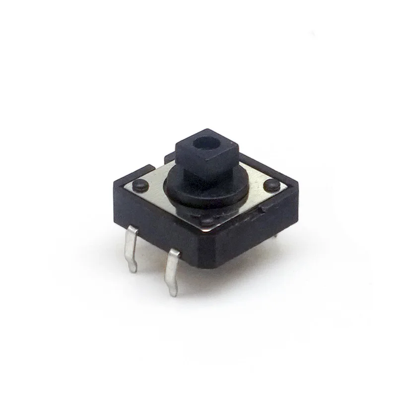 20 pcs/lot 12*12*7.3mm Square Head DIP 4 PIN 12V 0.5A Push Button Switch Tactile Tact Direct Plug-in Self-Reset Interruptor
20 pcs/lot 12*12*7.3mm Square Head DIP 4 PIN 12V 0.5A Push Button Switch Tactile Tact Direct Plug-in Self-Reset Interruptor
