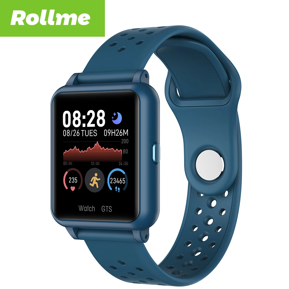 Rollme S06 Smart Watch IP67 Waterproof Sports 1.3" IPS Full Touch Heart Rate Blood Oxygen Detection Smartwatch For Women Men
Rollme S06 Smart Watch IP67 Waterproof Sports 1.3" IPS Full Touch Heart Rate Blood Oxygen Detection Smartwatch For Women Men