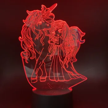 3D Unicorn NightLight LED USB Optical Illusion Lamps Touch Table Lamp 7 Colors Decor Girls Xmas Party Gift Smart Phone Coontrol
3D Unicorn NightLight LED USB Optical Illusion Lamps Touch Table Lamp 7 Colors Decor Girls Xmas Party Gift Smart Phone Coontrol