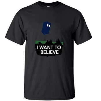 Doctor Who England Television I Want To Believe Cotton T Shirt Summer Cool Ptint T Shirts Funny Short Sleeve Top Men Rock Tshirt
Doctor Who England Television I Want To Believe Cotton T Shirt Summer Cool Ptint T Shirts Funny Short Sleeve Top Men Rock Tshirt