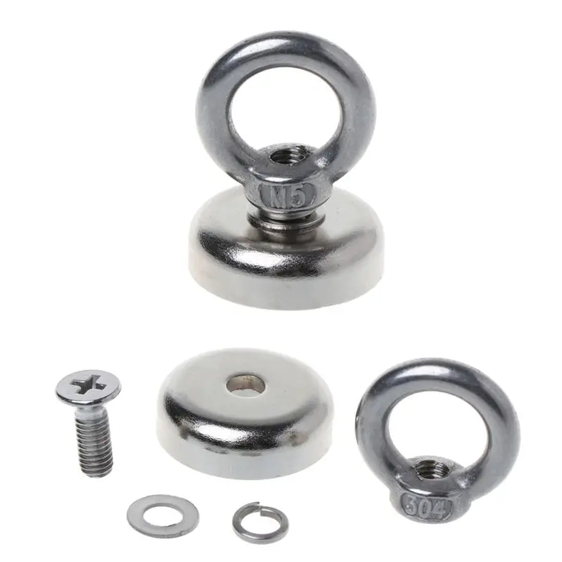 Powerful Round Neodymium Magnet Hook Metal Detector Strong Sea Fishing Hunting Dropshipping
Powerful Round Neodymium Magnet Hook Metal Detector Strong Sea Fishing Hunting Dropshipping
