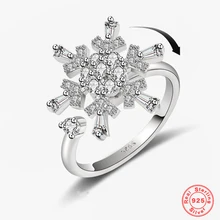 1PCS 925 Sterling Silver Popularity Relieving Anxiety Rotating Ring for Women High Grade Zircon Adjustable Opening Fashion Ring
1PCS 925 Sterling Silver Popularity Relieving Anxiety Rotating Ring for Women High Grade Zircon Adjustable Opening Fashion Ring