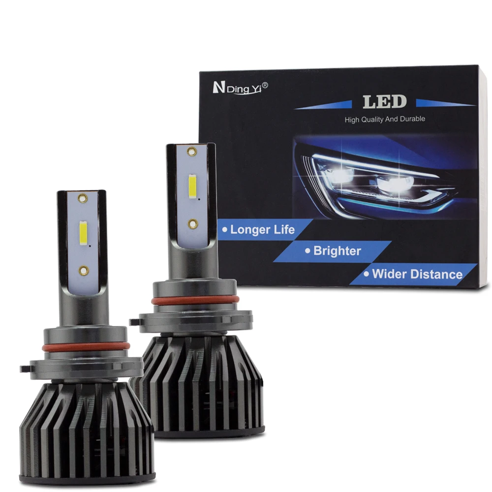 SHUOKE 1 Set Mini LED Headlight Bulb 1860 Chips HB4 9006 LED Car Light 48W 12V 6500K 3600LM Triple Brightness Than Original Lamp
SHUOKE 1 Set Mini LED Headlight Bulb 1860 Chips HB4 9006 LED Car Light 48W 12V 6500K 3600LM Triple Brightness Than Original Lamp