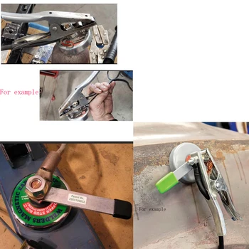16LBS 65LBS Magnet Strong Magnetic Welding Grounding Device with Rod Magnetic Welding Ground Clamp Magnet Base