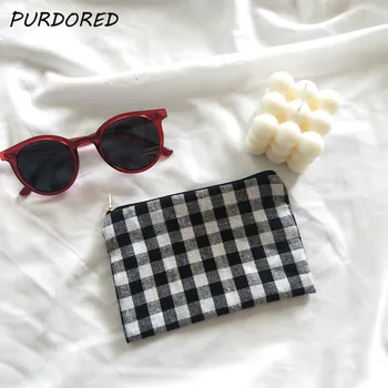 PURDORED 1 Pc Lattice Cosmetic Bag for Women Zipper Make Up Bag Travel Female Polka Dot Make Up Pouch Toiletry Bags Necessaries
PURDORED 1 Pc Lattice Cosmetic Bag for Women Zipper Make Up Bag Travel Female Polka Dot Make Up Pouch Toiletry Bags Necessaries