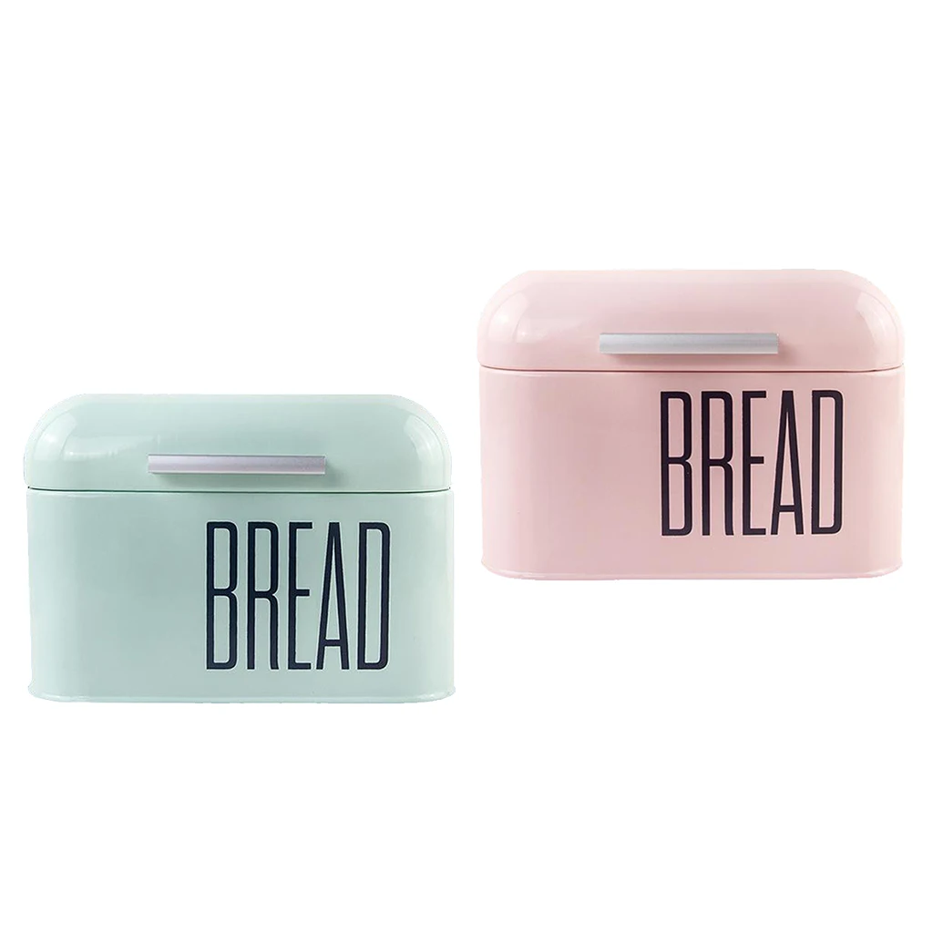 Metal Bread Box Dry Food Container for Kitchen Counter 198x145mm/7.8x5.7 inch, Simple Style
Metal Bread Box Dry Food Container for Kitchen Counter 198x145mm/7.8x5.7 inch, Simple Style