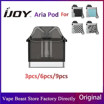 3pcs/6pcs/9pcs Original IJOY Aria Pod 3ml With 0.6ohm/1.0ohm Coil Fit IJOY Aria Mod/ Aria Pod Kit W/ Capacity 3ml E-cig Atomizer
3pcs/6pcs/9pcs Original IJOY Aria Pod 3ml With 0.6ohm/1.0ohm Coil Fit IJOY Aria Mod/ Aria Pod Kit W/ Capacity 3ml E-cig Atomizer